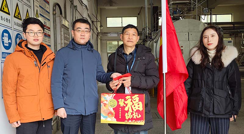 春節慰問送溫暖，歲寒情深暖人心